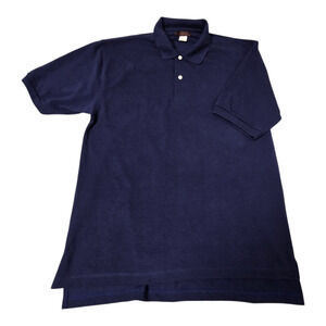 Lavana Men's Polo Shirt XL Blue 55% Cotton 45% Polyester